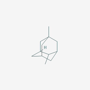molecular formula C₁₂H₁₇D₃ B116655 1,4-Dimethyladamantane CAS No. 16267-35-9