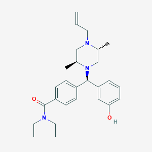 molecular formula C27H37N3O2 B116667 BW373U86 CAS No. 150428-54-9