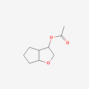 3,3a,4,5,6,6a-hexahydro-2H-cyclopenta[b]furan-3-yl acetate