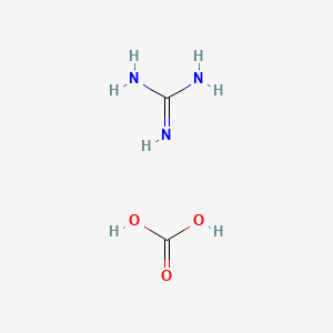 molecular formula CH5N3.x(CH2O3) B1166763 Carbonic acid-guanidine (1:1) CAS No. 100224-74-6