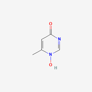 4-Pyrimidinol,6-methyl-,1-oxide