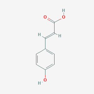 molecular formula C9H8O3 B116677 4-Hydroxycinnamic acid CAS No. 501-98-4