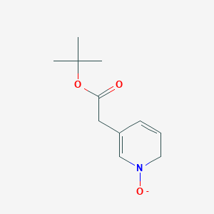 Tert-butyl 2-(1-oxido-2H-pyridin-5-yl)acetate