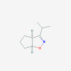 4h-Cyclopent[d]isoxazole,3a,5,6,6a-tetrahydro-3-(1-methylethyl)-,cis-