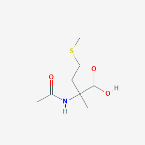 molecular formula C8H15NO3S B1166855 N-acetyl-2-methyl-D,L-methionine CAS No. 103024-70-0