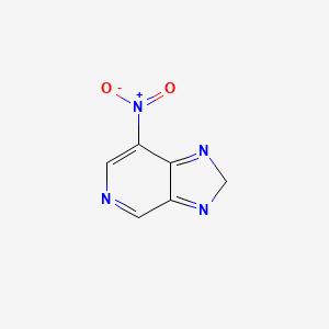 molecular formula C6H4N4O2 B1166928 7-Nitro-2H-imidazo[4,5-d]pyridine CAS No. 109151-82-8