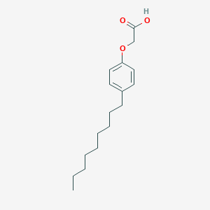 molecular formula C17H26O3 B116698 2-(4-Nonylphenoxy)acetic acid CAS No. 3115-49-9
