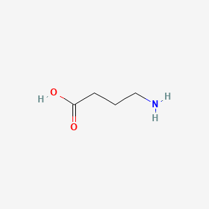 molecular formula C81H156N10O13S B1166983 4-aminobutyric acid CAS No. 123774-72-1