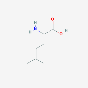 molecular formula C7H13NO2 B011670 (S)-2-氨基-5-甲基己-4-烯酸 CAS No. 19914-06-8