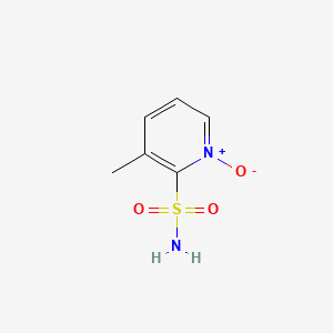 molecular formula C6H8N2O3S B1167050 3-Methylpyridine-2-sulfonamide 1-oxide CAS No. 117551-15-2