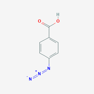 molecular formula C7H5N3O2 B116714 4-Azidobenzoic acid CAS No. 6427-66-3