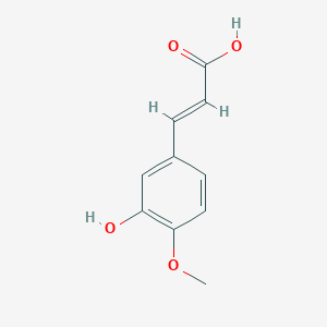molecular formula C10H10O4 B116719 Isoferulic Acid CAS No. 25522-33-2