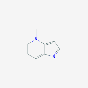molecular formula C8H8N2 B116722 4-methyl-4H-pyrrolo[3,2-b]pyridine CAS No. 148807-01-6