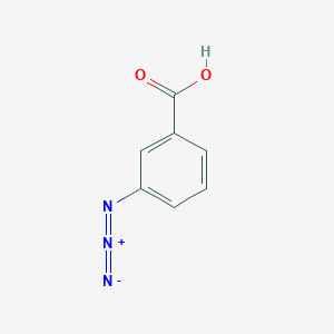 molecular formula C7H5N3O2 B116723 3-azidobenzoic Acid CAS No. 1843-35-2