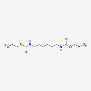 molecular formula C12H24N2O6 B11672313 1,6-Bis(2-hydroxyethyloxycarbonylamino)hexane CAS No. 13027-07-1