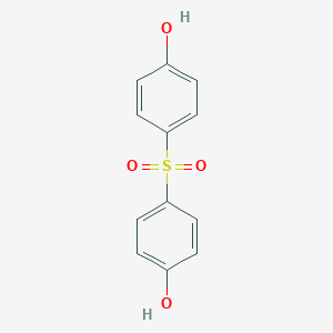 molecular formula C12H10O4S B116728 Bisphenol S CAS No. 80-09-1