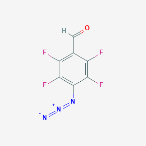 molecular formula C7HF4N3O B116729 4-Azido-2,3,5,6-tetrafluorobenzaldehyde CAS No. 120384-18-1