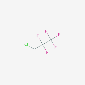 molecular formula C3H2ClF5 B011674 3-Chloro-1,1,1,2,2-Pentafluoropropane CAS No. 108662-83-5