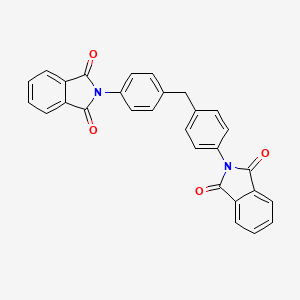 molecular formula C29H18N2O4 B11674536 N,N'-(Methylenedi-p-phenylene)diphthalimide CAS No. 39673-98-8