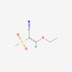 3-Ethoxy-2-(methylsulfonyl)acrylonitrile