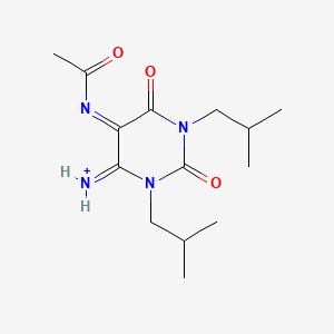 N-(6-Amino-1,3-diisobutyl-2,4-dioxo-1,2,3,4-tetrahydro-5-pyrimidinyl)acetamide