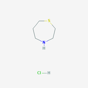 molecular formula C5H12ClNS B1167864 1,4-Thiazepane hydrochloride CAS No. 108724-14-7