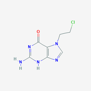 molecular formula C7H8ClN5O B116787 7-(2-Chloroethyl)guanine CAS No. 22247-87-6