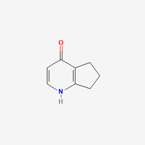 molecular formula C8H9NO B1167896 6,7-Dihydro-1H-cyclopenta[b]pyridin-4(5H)-one CAS No. 101234-73-5