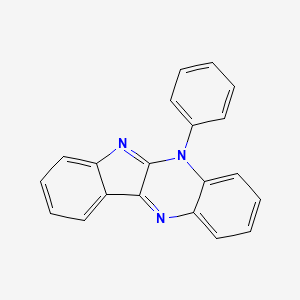 molecular formula C20H13N3 B1167906 5-phenyl-5H-indolo[2,3-b]quinoxaline 