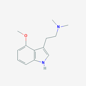 molecular formula C13H18N2O B116791 O-Methylpsilocin CAS No. 3965-97-7