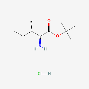 molecular formula C10H22ClNO2 B1167918 H-Allo-Ile-OtBu.HCl CAS No. 119483-46-4