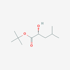 molecular formula C10H20O3 B1167972 TERT-BUTYL (R)-2-HYDROXY-4-METHYLPENTANOATE CAS No. 19892-92-3