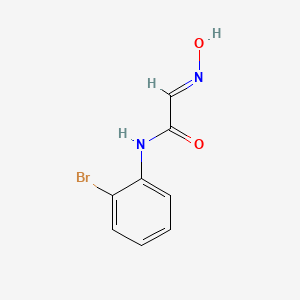 molecular formula C8H7BrN2O2 B1167976 (2E)-N-(2-bromophenyl)-2-(hydroxyimino)acetamide CAS No. 101080-38-0