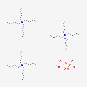 molecular formula C48H109N3O7P2 B116805 Tris(tetrabutylammonium) hydrogen pyrophosphate CAS No. 76947-02-9