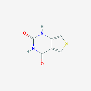 molecular formula C6H4N2O2S B116807 Thieno[3,4-D]pyrimidine-2,4-diol CAS No. 6251-30-5