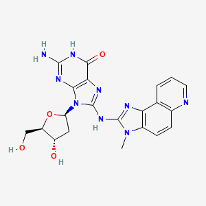 N-(Deoxyguanosin-8-yl)-2-amino-3-methylimidazolo(4,5-f)quinoline