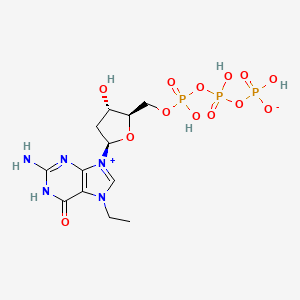 molecular formula C7H8N2O2 B1168353 N(7)-Ethyldeoxyguanosine 5'-triphosphate CAS No. 122055-03-2