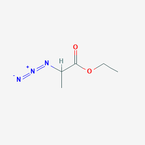 molecular formula C5H9N3O2 B1168437 Ethyl 2-azidopropanoate CAS No. 124988-44-9