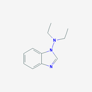 molecular formula C11H15N3 B116845 N,N-Diethyl-1H-benzo[d]imidazol-1-amine CAS No. 148320-48-3