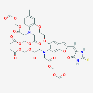 molecular formula C41H44N4O20S B116846 Fura red CAS No. 149732-62-7