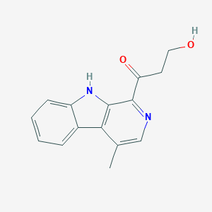molecular formula C15H14N2O2 B116850 Oxopropaline G CAS No. 152752-61-9