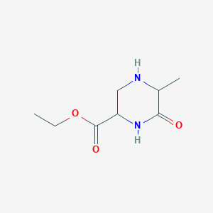 Ethyl 5-methyl-6-oxopiperazine-2-carboxylate