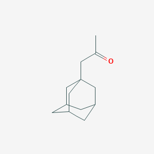 molecular formula C13H20O B011686 1-金刚烷-1-基-丙烷-2-酮 CAS No. 19835-39-3