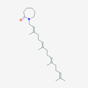 1-(3,7,11,15-Tetramethylhexadeca-2,6,10,14-tetraen-1-yl)azepan-2-one