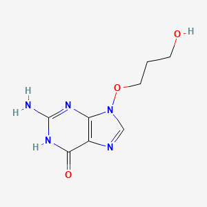 molecular formula C8H11N5O3 B1168696 BRL44385 CAS No. 114778-60-8