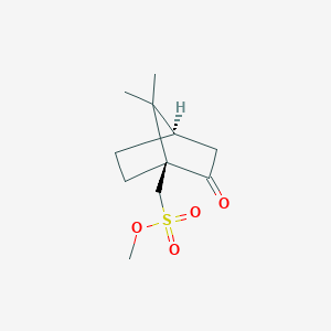 B116871 Methyl ((1S,4R)-7,7-dimethyl-2-oxobicyclo[2.2.1]heptan-1-yl)methanesulfonate CAS No. 62319-13-5