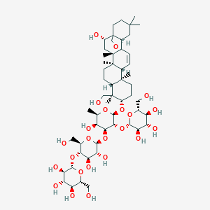 molecular formula C54H88O23 B116884 Songarosaponin D CAS No. 155762-41-7