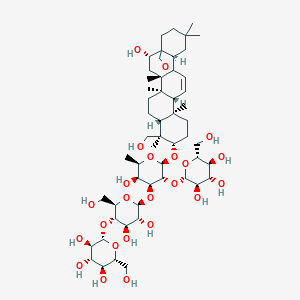 molecular formula C54H88O23 B116884 Clinopodiside B CAS No. 155762-41-7