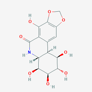 molecular formula C14H15NO8 B116903 Pancratistatin CAS No. 96203-70-2