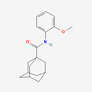 molecular formula C18H23NO2 B11691786 N-(2-methoxyphenyl)adamantane-1-carboxamide 